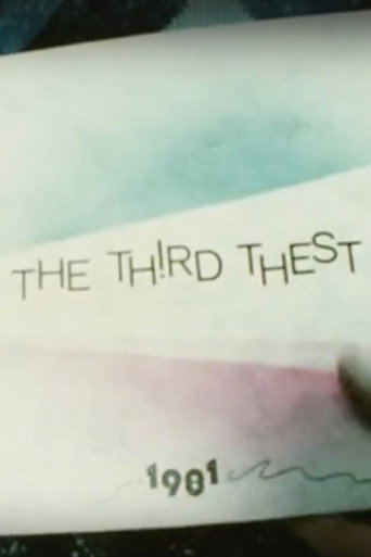 The Third T(h)est movie poster