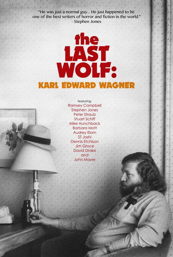 The Last Wolf: Karl Edward Wagner movie poster