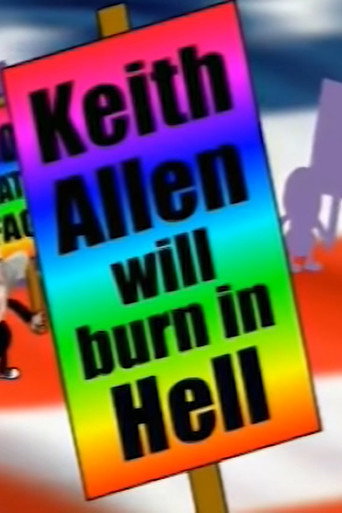 Keith Allen Will Burn in Hell movie poster