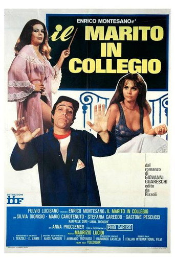 Il marito in collegio movie poster