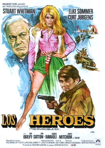 The Invincible Six movie poster