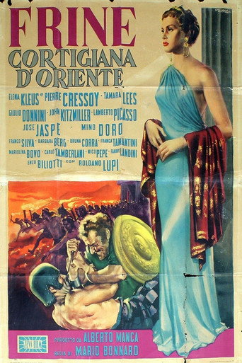Frine cortigiana d'Oriente movie poster