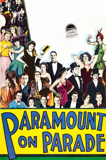 Paramount on Parade movie poster