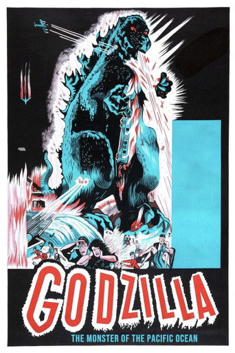 Godzilla, the Monster of the Pacific Ocean movie poster