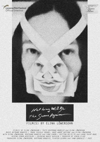 Nothing Will Be the Same Again movie poster