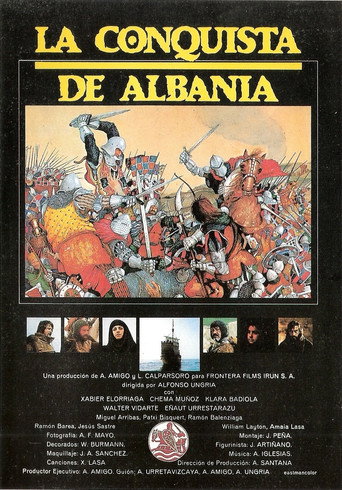 La conquista de Albania movie poster