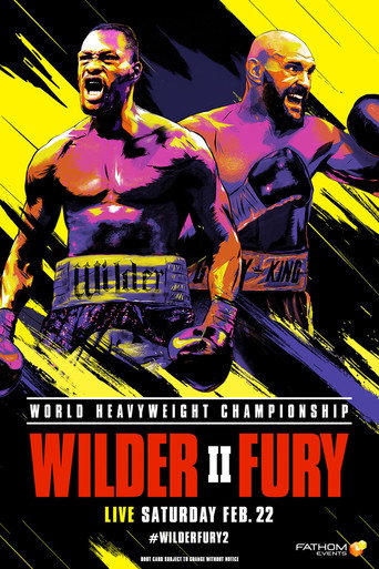 Deontay Wilder vs. Tyson Fury II movie poster