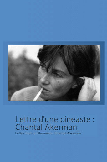 Letter from a Filmmaker: Chantal Akerman movie poster