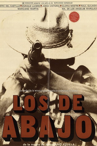 Los de abajo movie poster