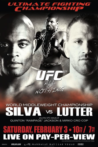 UFC 67: All or Nothing movie poster