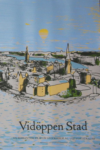 Vidöppen stad movie poster