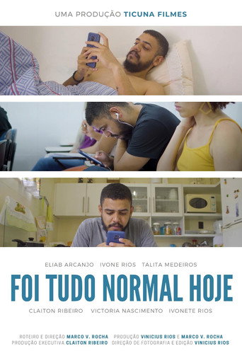Foi tudo normal hoje movie poster