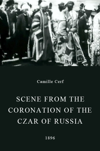 Scene from the Coronation of the Czar of Russia movie poster
