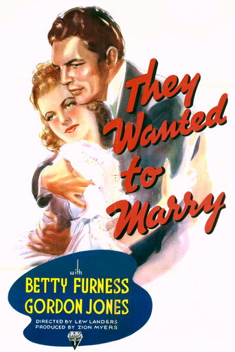 They Wanted to Marry movie poster