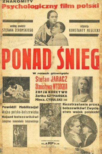 Ponad śnieg movie poster