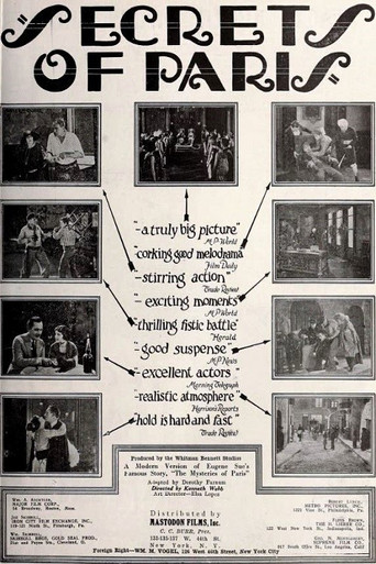 Secrets of Paris movie poster