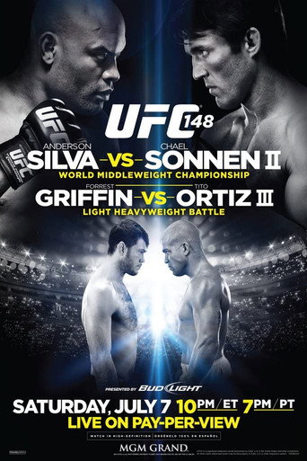UFC 148: Silva vs. Sonnen II movie poster