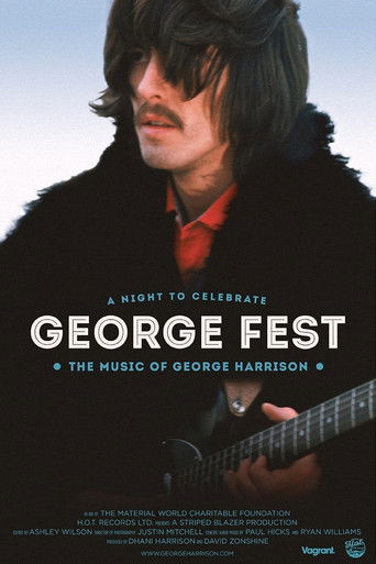 George Fest: A Night to Celebrate the Music of George Harrison movie poster