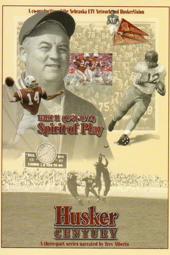 Husker Century II: Spirit of Play 1941 - 1972 movie poster