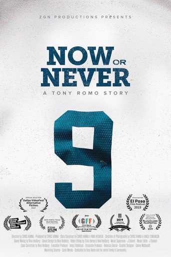 Now or Never: A Tony Romo Story movie poster