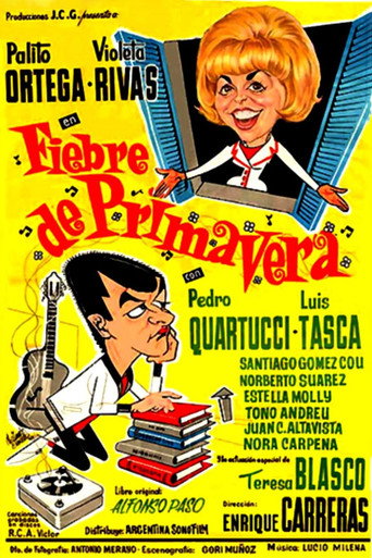 Fiebre de primavera movie poster