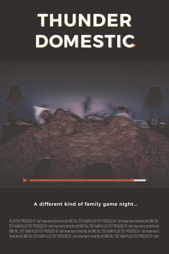 Thunder-Domestic movie poster