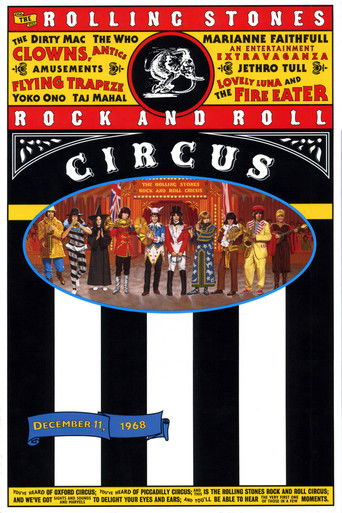 The Rolling Stones Rock and Roll Circus movie poster