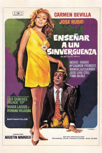 Enseñar a un sinvergüenza movie poster