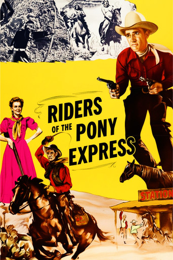 Riders of the Pony Express movie poster