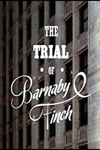 The Trial of Barnaby Finch movie poster