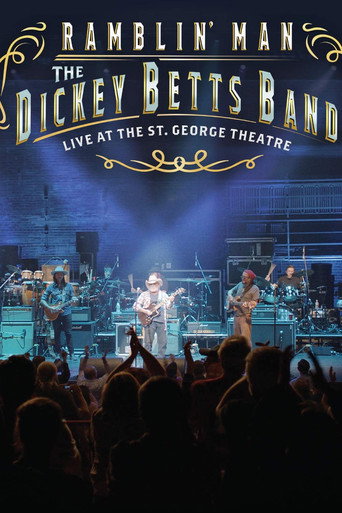 The Dickey Betts Band: Ramblin' Live at the St. George Theater movie poster