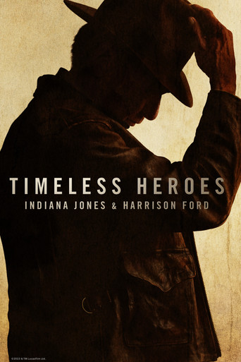 Timeless Heroes: Indiana Jones and Harrison Ford movie poster