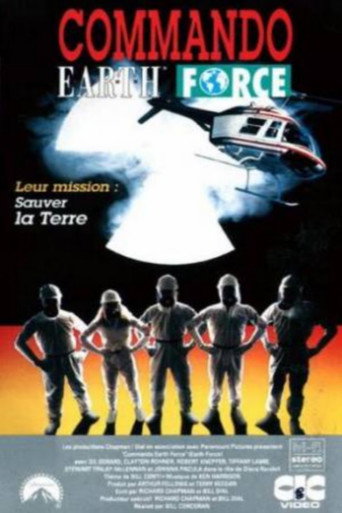 Commando Earth Force movie poster