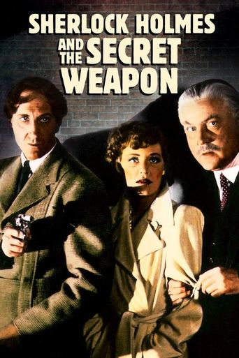 Sherlock Holmes and the Secret Weapon movie poster
