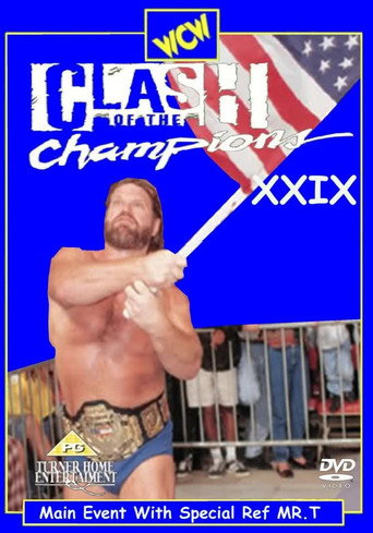 WCW Clash of The Champions XXIX movie poster