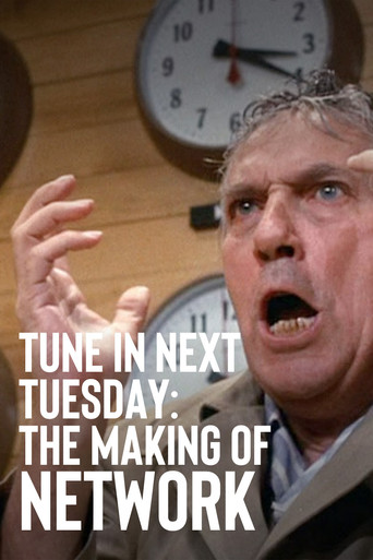 Tune in Next Tuesday: The Making of NETWORK movie poster