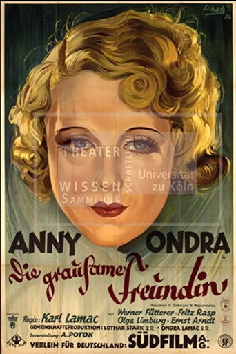 The Cruel Girlfriend movie poster