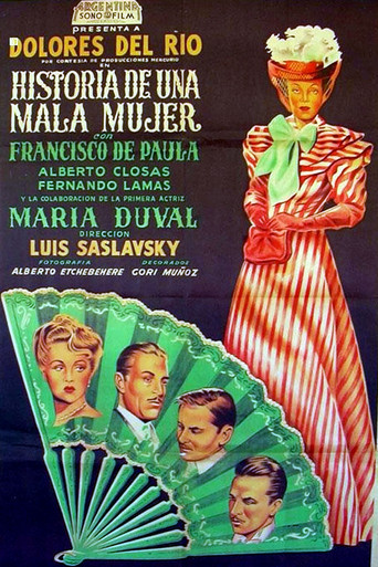 Historia de una mala mujer movie poster
