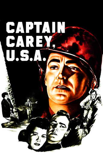 Captain Carey, U.S.A. movie poster