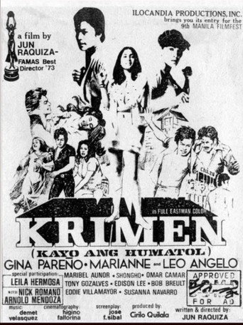 Crime movie poster