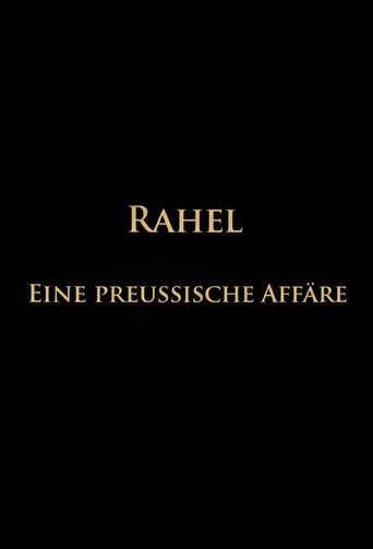 Rahel-Eine preussische Affäre movie poster