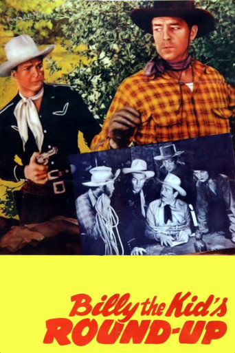 Billy The Kid's Round-Up movie poster