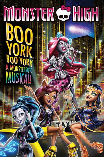 Monster High: Boo York, Boo York movie poster