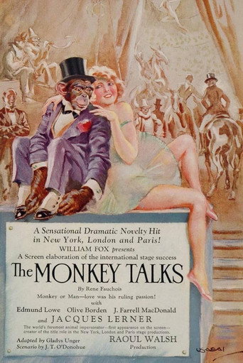The Monkey Talks movie poster