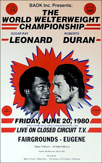 Sugar Ray Leonard vs. Roberto Duran movie poster