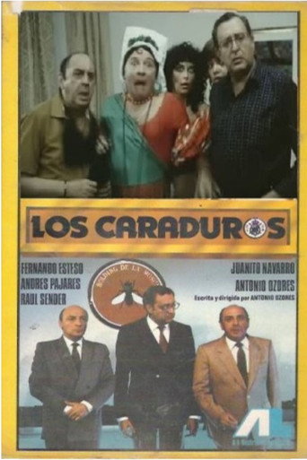 Los caraduros movie poster