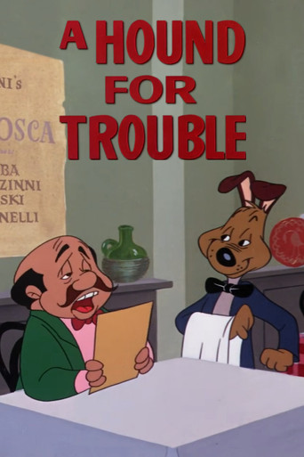 A Hound for Trouble movie poster
