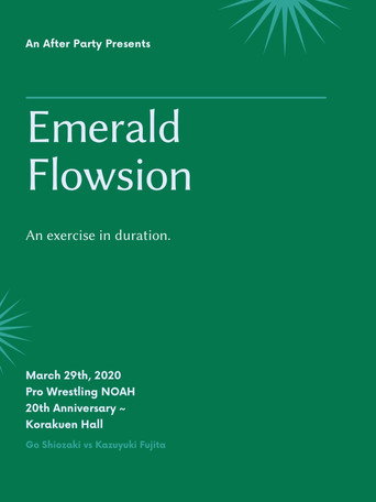 Emerald Flowsion movie poster