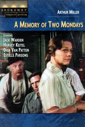 A Memory of Two Mondays movie poster