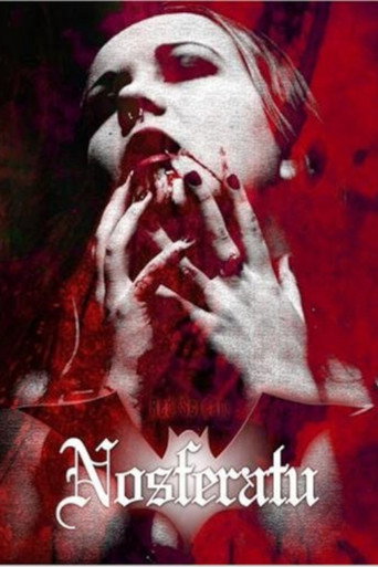 Red Scream Nosferatu movie poster